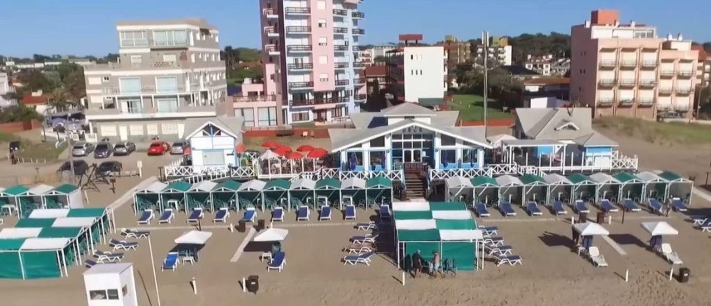 Carpas del Balneario Dack en Villa Gesell