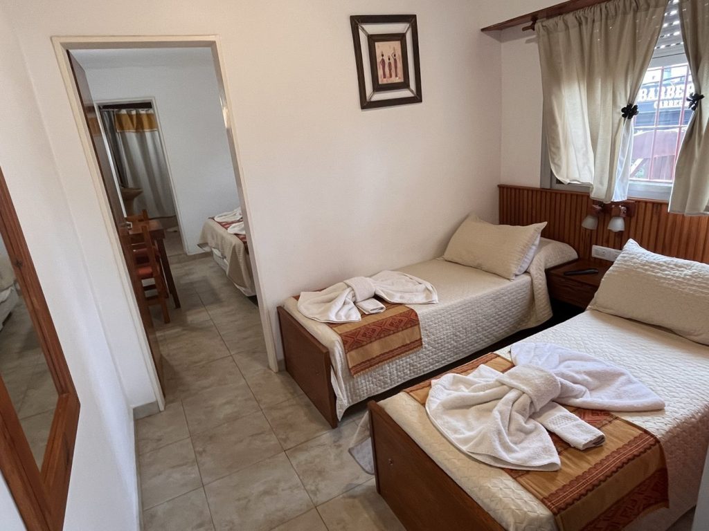 Cuádruple de dos cuartos del Arraial Hotel