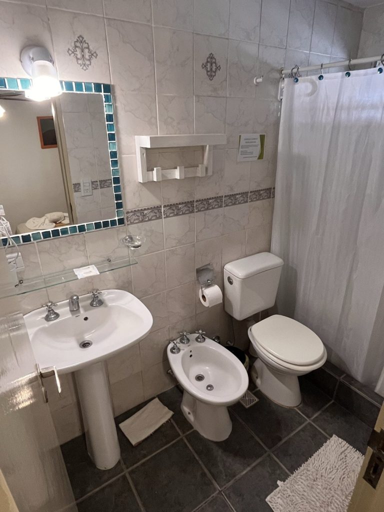 Baño privado de la habitación doble