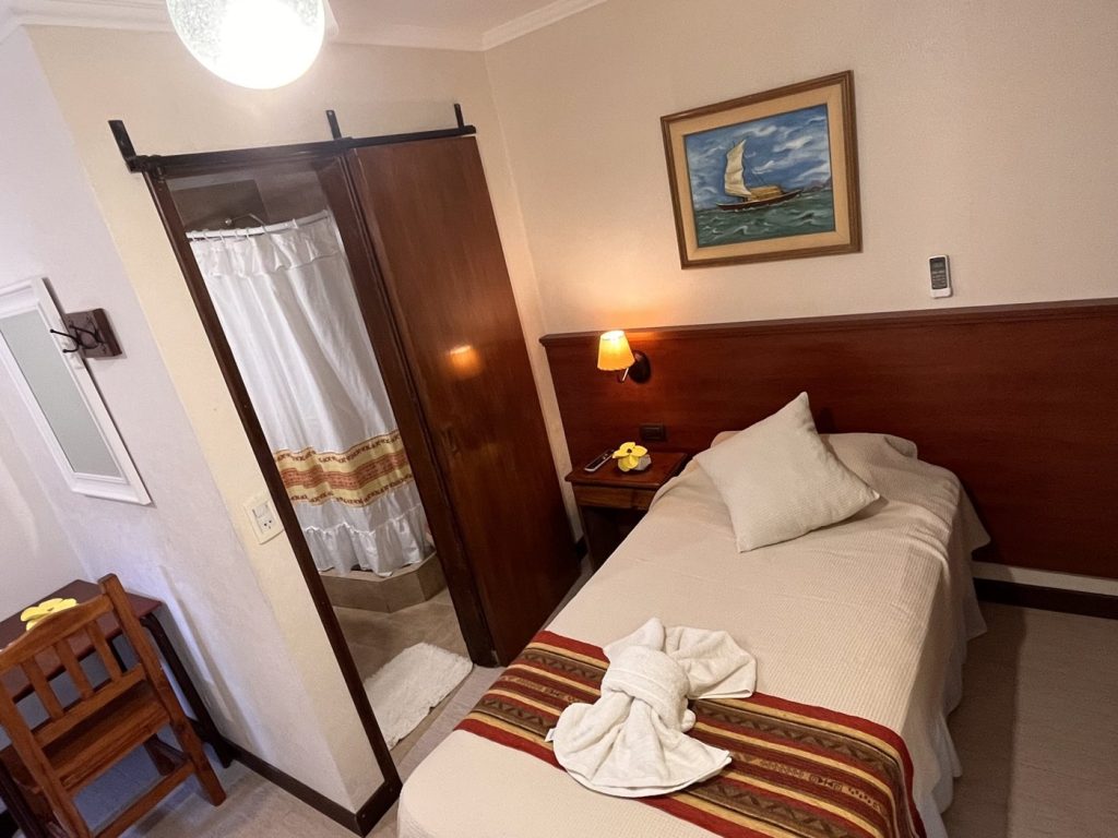 Habitación simple del Arraial Hotel